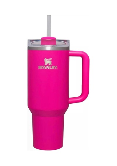 Stanley 40oz Paslanmaz Çelik H2.0 Flowstate Quencher Termos Barbie Pembesi- 1.18 L