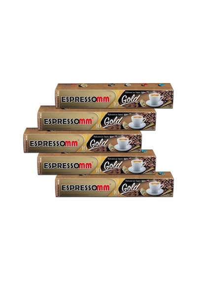 Espressomm Nespresso Uyumlu Gold Kapsül Kahve 50 Adet