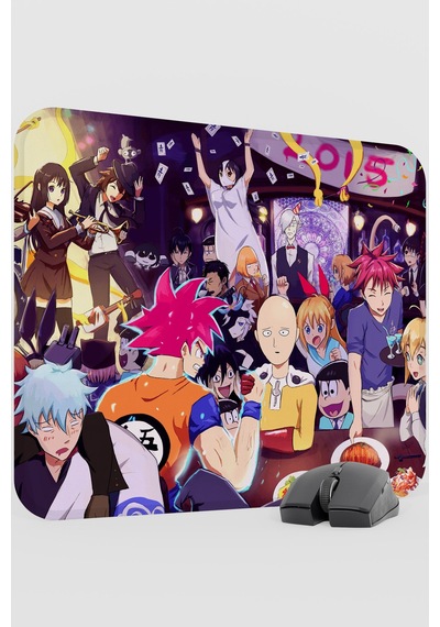 Death Parade Anime V2 - 48x40 Xl Gaming Kauçuk Kaymaz Taban Mouse Pad Fare Altlığı