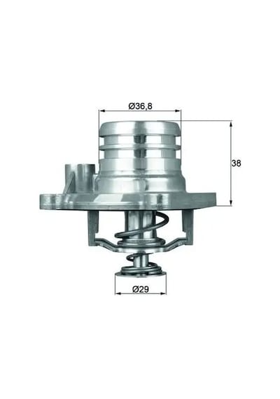 Mahle Tı1392 Termostat 09158251 1338004 1338421