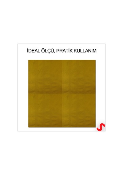 Altın Peçete - 33cm X 33cm - 20 Adet