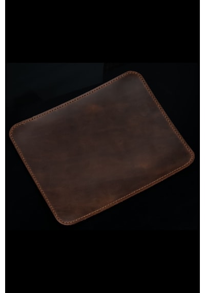Lost Slope Hakiki Deri Mouse Pad