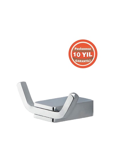 Çelik Banyo Paslanmaz Pirinç Titanik Bornozluk Havlu Askısı Krom
