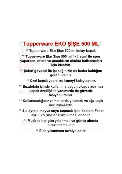 Eco Şişe Suluk 500 Ml Açık Sarı & Lila 2 Li Lila Açıksarı