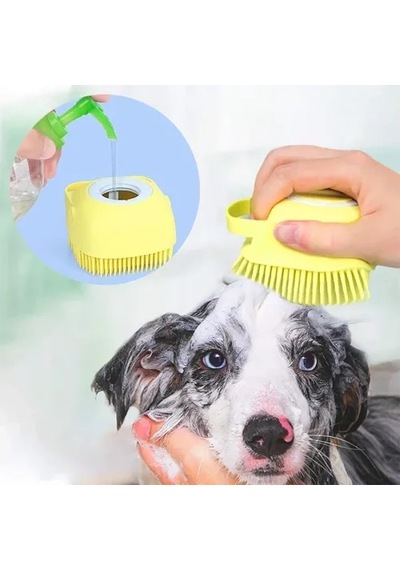 Hubrendy Emin Şampuan Hazneli Kedi Köpek Yıkama Kesesi