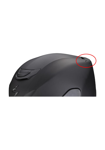 Scorpion Exo 391 Arka Havalandırma Mat Siyah