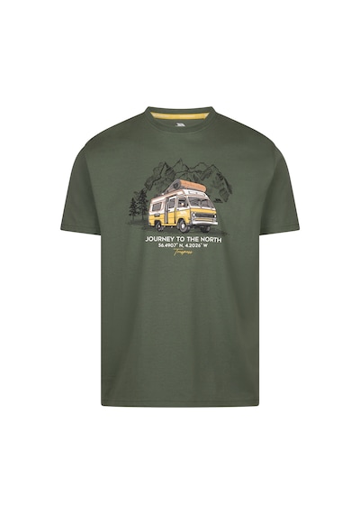 Trespass Trespass Tokso - Casual Printed Tshirt Erkek Yeşil Tişört Gw1 Yeşil