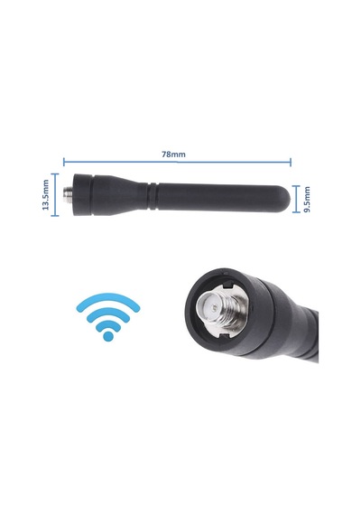 2.15db Anten SF20 400-470MHz SMA Dişi RF Kablosuz Haberleşme Telsiz