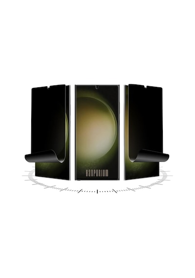 Xiaomi 12S Ultra Uyumlu Kavisli Hayalet Ekran Koruyucu Nano Polimer Film -Extra Darbe Korumalı