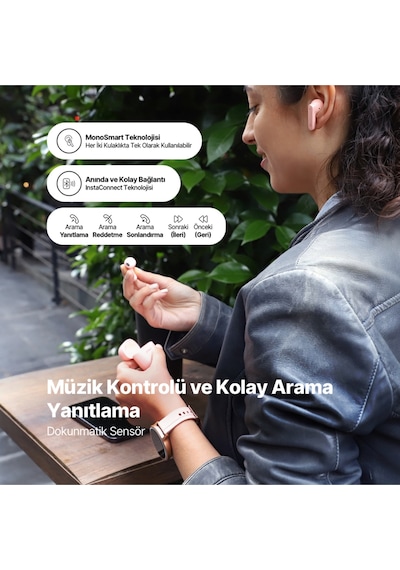 Ttec AirBeat 2KM163  Nova Gerçek Kablosuz TWS Bluetooth Kulaklık