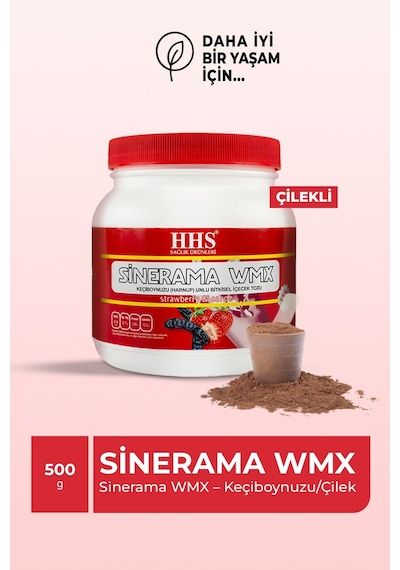 Hhs Sinerama Keçiboynuzlu Çilekli Vitamin Mineral Protein 500 G