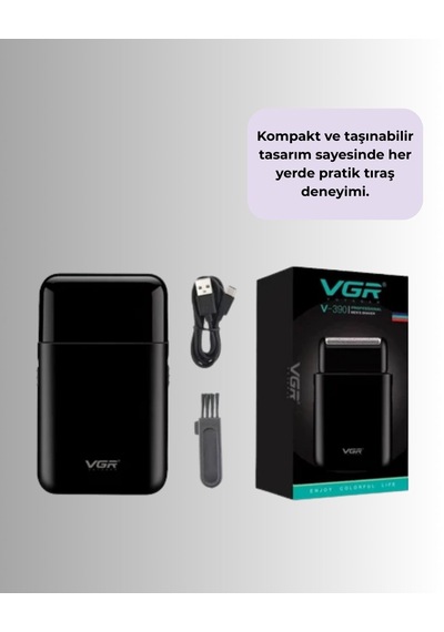 Çift Başlıklı Elektrikli Tıraş Makinesi Suya Dayanıklı Hafif Ve Ergonomik 1 - 2 Saat