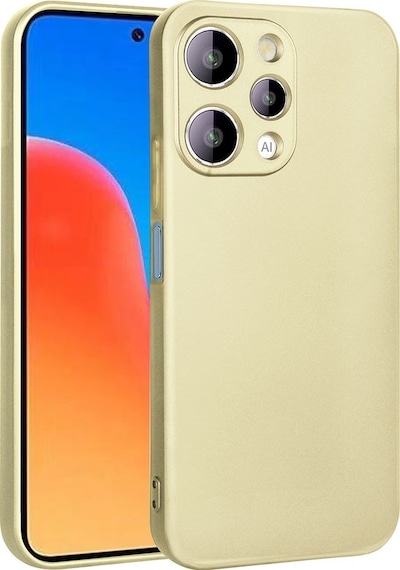 Redmi 12 Kılıf Premier Silikon Kapak - Gold Gold Gold