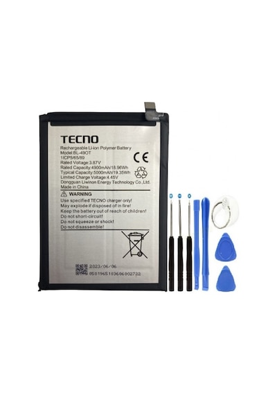 Tecno Camon 20/ Camon 20 Pro Pil Batarya Bl-49ot+tamir Set Senalstore