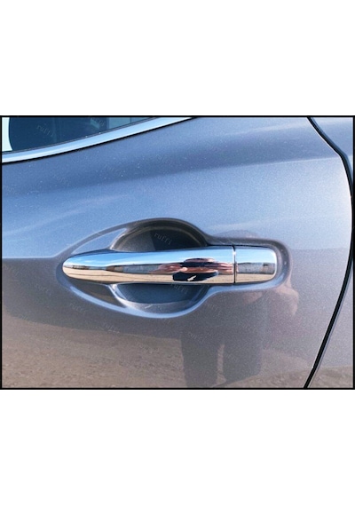 Nissan Qashqai Krom Kapı Kolu 4 Kapı 2014 Üzeri P.Çelik Sensörlü