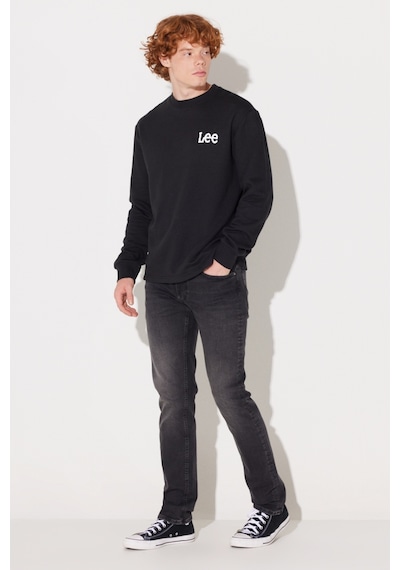Lee Regular Fit Normal Kesim Bisiklet Yaka Siyah Erkek Içi Polarlı Sweatshirt L232518001 Siyah Lee Regular Fit Normal Kesim Bisiklet Yaka Siyah Erkek Içi Polarlı Sweatshirt L232518001 Siyah