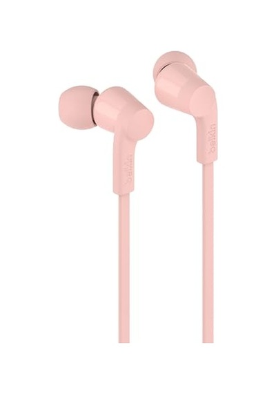 Soundform Kablolu Kulaklık Pembe Mikrofonlu Kulak İçi Tasarım, Usb-c Konnektör, iPhone Uyumlu 15, iPad Uyumlu Mini, Galaxy Uyumlu Diğer