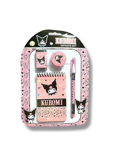 Kuromi Kırtasiye Seti Pembe