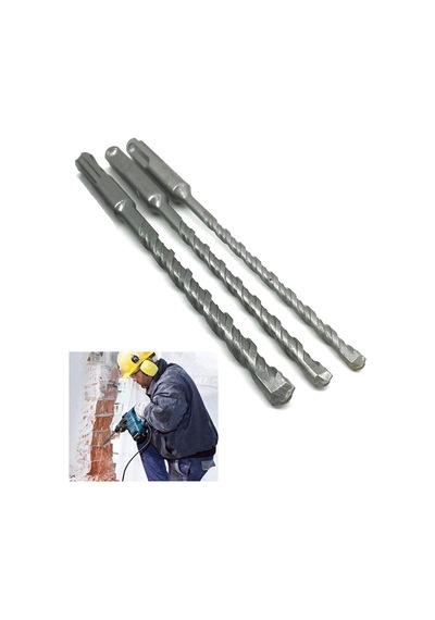 Kırıcı Delici Hilti Için Sds Plus Elmas Uçlu 3lü Matkap Ucu Seti Sds Vidalama Bits Adaptör