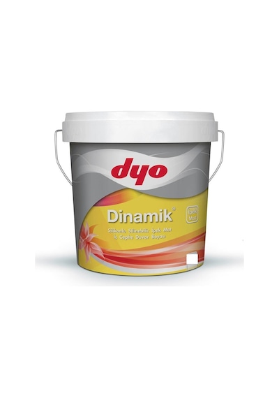 Dyo Dinamik Silikonlu İpek Mat İç Cephe Boyası 7.5 L Beyaz