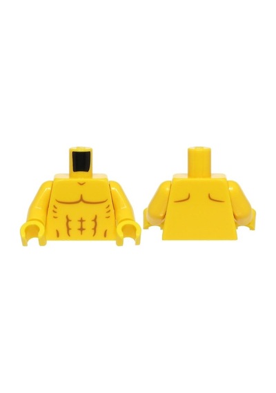 Minifigür Parçaları: Torso, Vücut, Gövde: 973pb5732c01