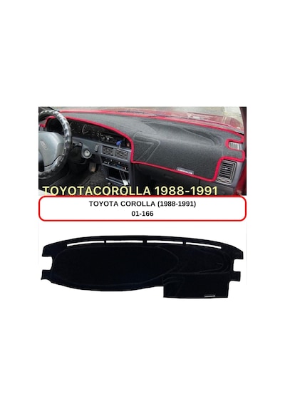 TOYOTA COROLLA (1988-1991) TORPİDO KORUMASI / HALISI / ÖRTÜSÜ / KILIFI