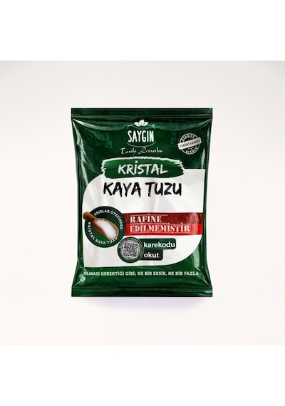 Saygın Kaya Tuzu Poşet Sofralık 500 G