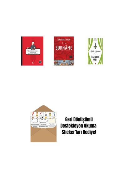 Ansikolopedik Divân Şiiri Sözlüğü Ciltli + Surnâme - Bir Osmanlı Mâcerası + Vali Hanım Ciltli + Okuma Sticker'ları