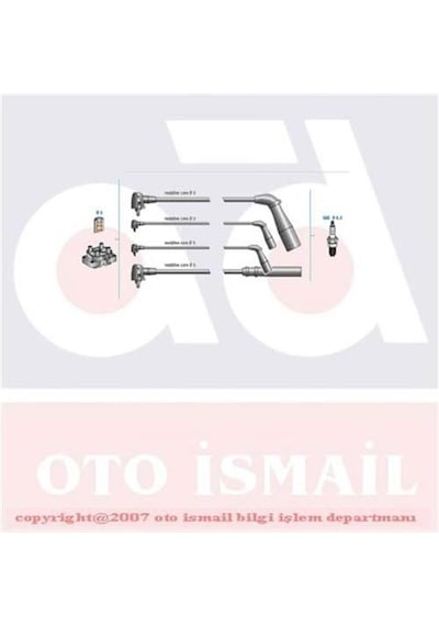 Doduco 7890 Buji Kablo Takım Corolla 1.3 Krbrtr Ae100 92-97 1 Takım