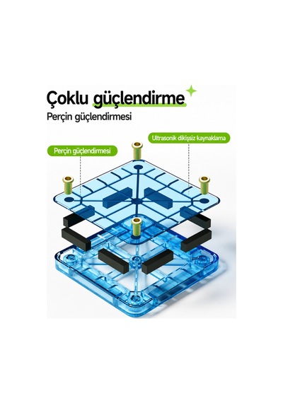 Manyetik Yapı Blokları 49 Parça Eğitici Zeka Oyunu Metal Kutulu Seyahat Oyuncağı Stem