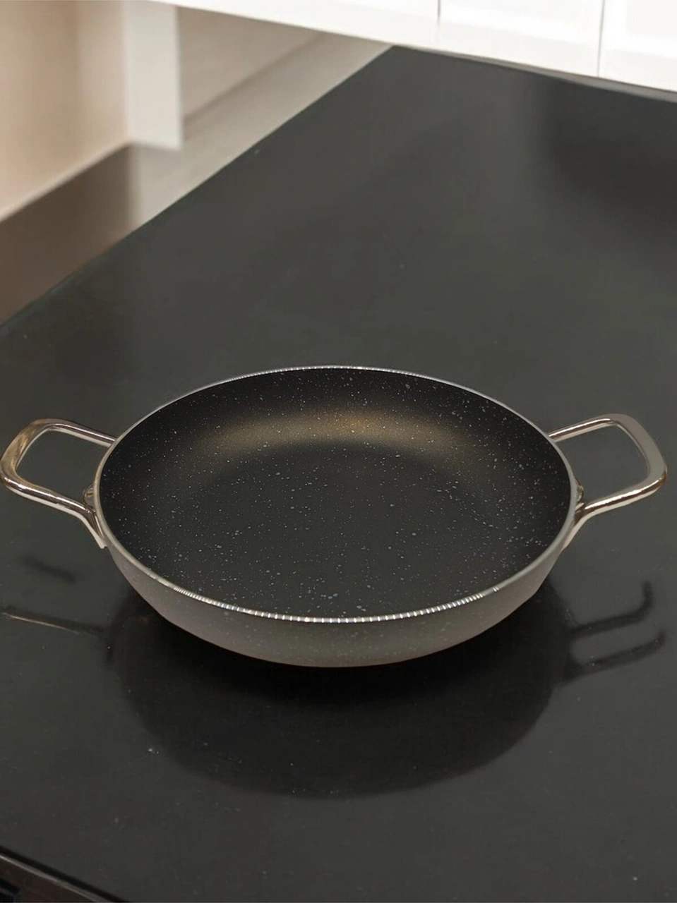 Tuna House Granit Yumurta Sahanı 20 Cm Siyah