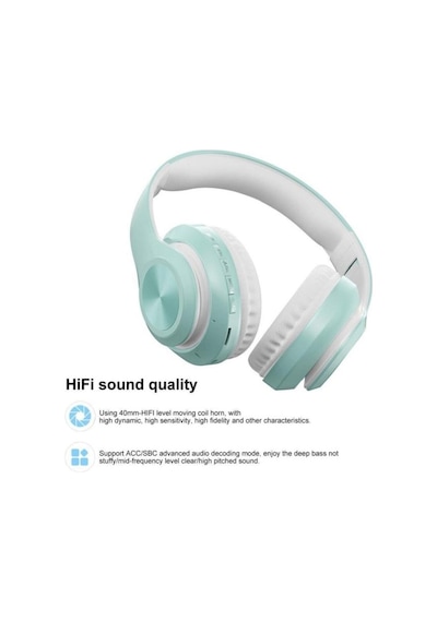 Torima P68 Bluetooth 5.0 Kablosuz Stereo Kulak Üstü Kulaklık