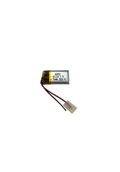 Sertec 401120 3.7v 70 Mah Li-polymer Pil Devreli/1.5a Crchmgo