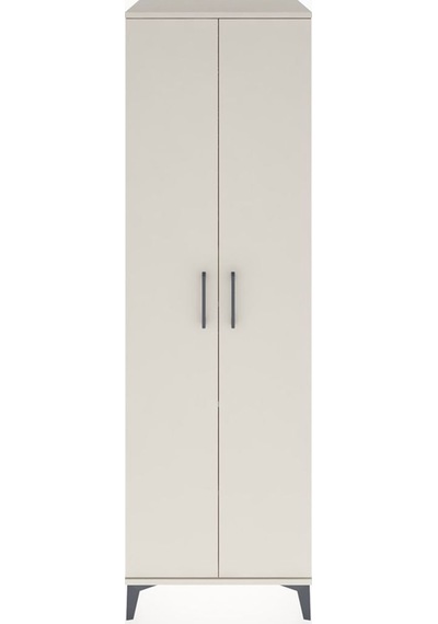 Hyperion Dolap 3 Raflı 2 Kapaklı Tek Askılı 60x44x195 Aytaşı-... Aytaşı