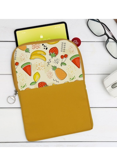 Bk Gift Meyveler Tasarımlı Taşınabilir Koruyucu Tablet Kılıfı & O (531953594)