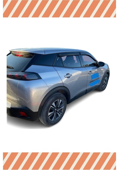 Peugeot 2008 2019-2022 Modellerine Özel 4'Lü Mügen Tip Cam Rüzgar