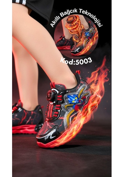Gala Akıllı Bağcık Karakter Baskılı Erkek Çocuk Sneaker Kırmızı