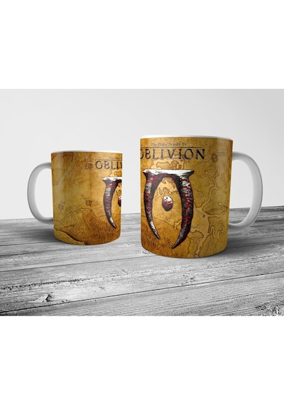 The Elder Scroll Iv Oblivion Kupa Bardak Model 2 Çok Renkli