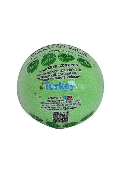 Tuzlu El Yapımı Banyo Bombası Banyo Topu 90-120 Gr 285 ML