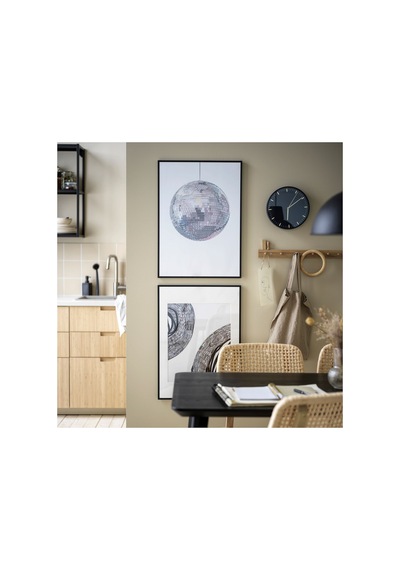 Ikea Skärıg Duvar Saati 26 Cm Mavi