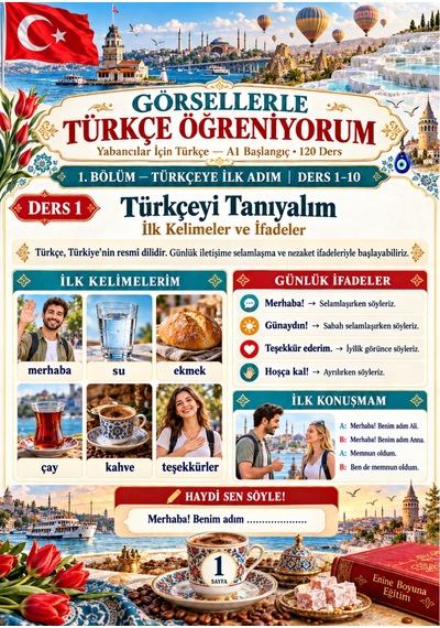 Yabancılar İçin Görsellerle Türkçe Öğreniyorum