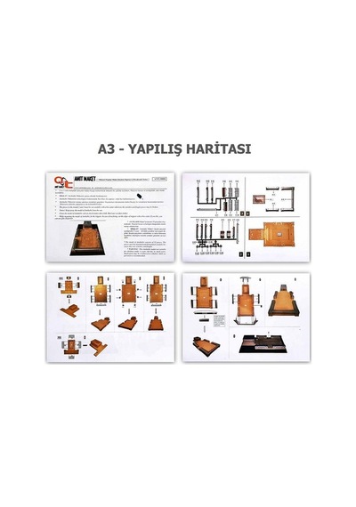 Anıtkabir Maketi Demonte 33 Parça