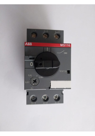 ABB marka 0,1-0,16 Amper Motor Koruma Şalteri