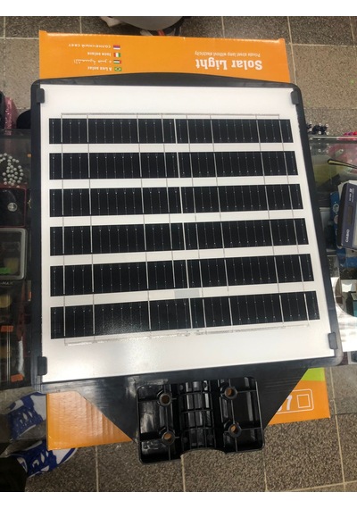 Lebron 600w Solar Led Bahçe Armatürü Siyah