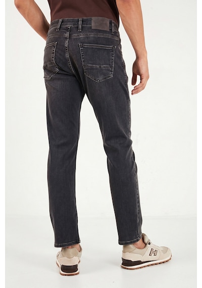 Buratti Pamuklu Comfort Fit Normal Bel Jeans Erkek Kot Pantolon 4412c88texas Siyah