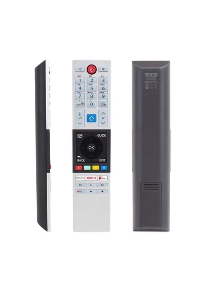 Hubrendy Sh Toshiba Ct-8533 Netflix-play-rakuten Tv Tuşlu Lcd-led Tv Kumanda