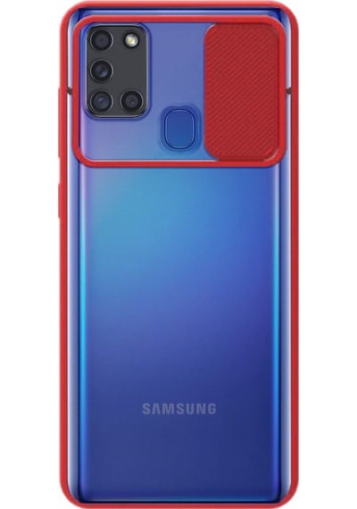 Samsung Galaxy A21S Lensi Açilir Kapanir Kamera Korumali Kilif 496037595