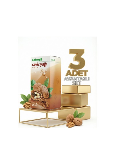 Naturoil Ceviz Yağı 3x20 Ml 20 Ml