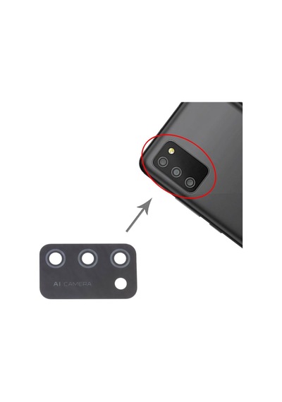 Samsung Galaxy Uyumlu M02s Kamera Lensi Cam Sm-m025f/ds
