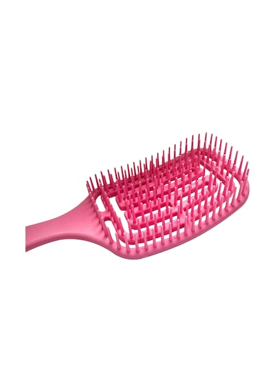 Croc Saç Fırçası Seti 2li Pembe - Saç Açıcı Fırça, 3d Detangler Brush - Tarak Hediyeli